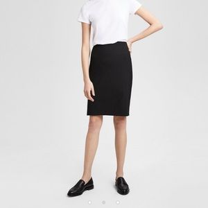 Vintage Theory Knee-Length Black Pencil Skirt